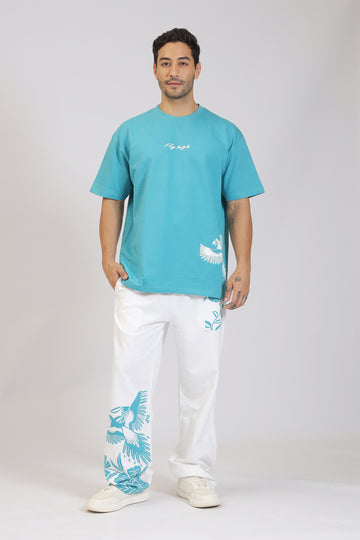 FLY HEIGH BIRDS PRINT CO-ORD SET