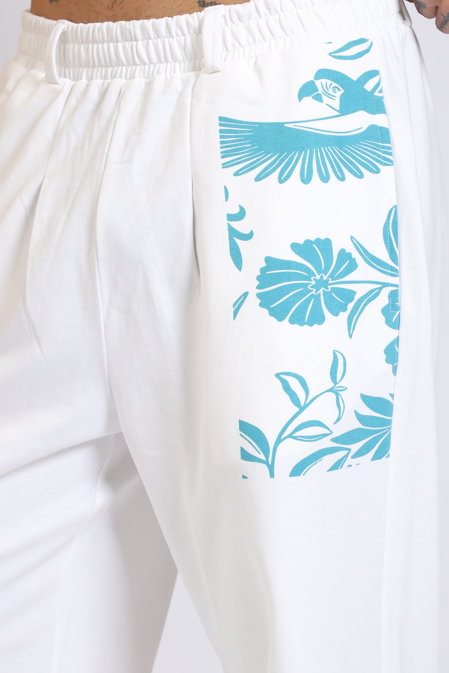 FLY HEIGH BIRDS PRINT CO-ORD SET