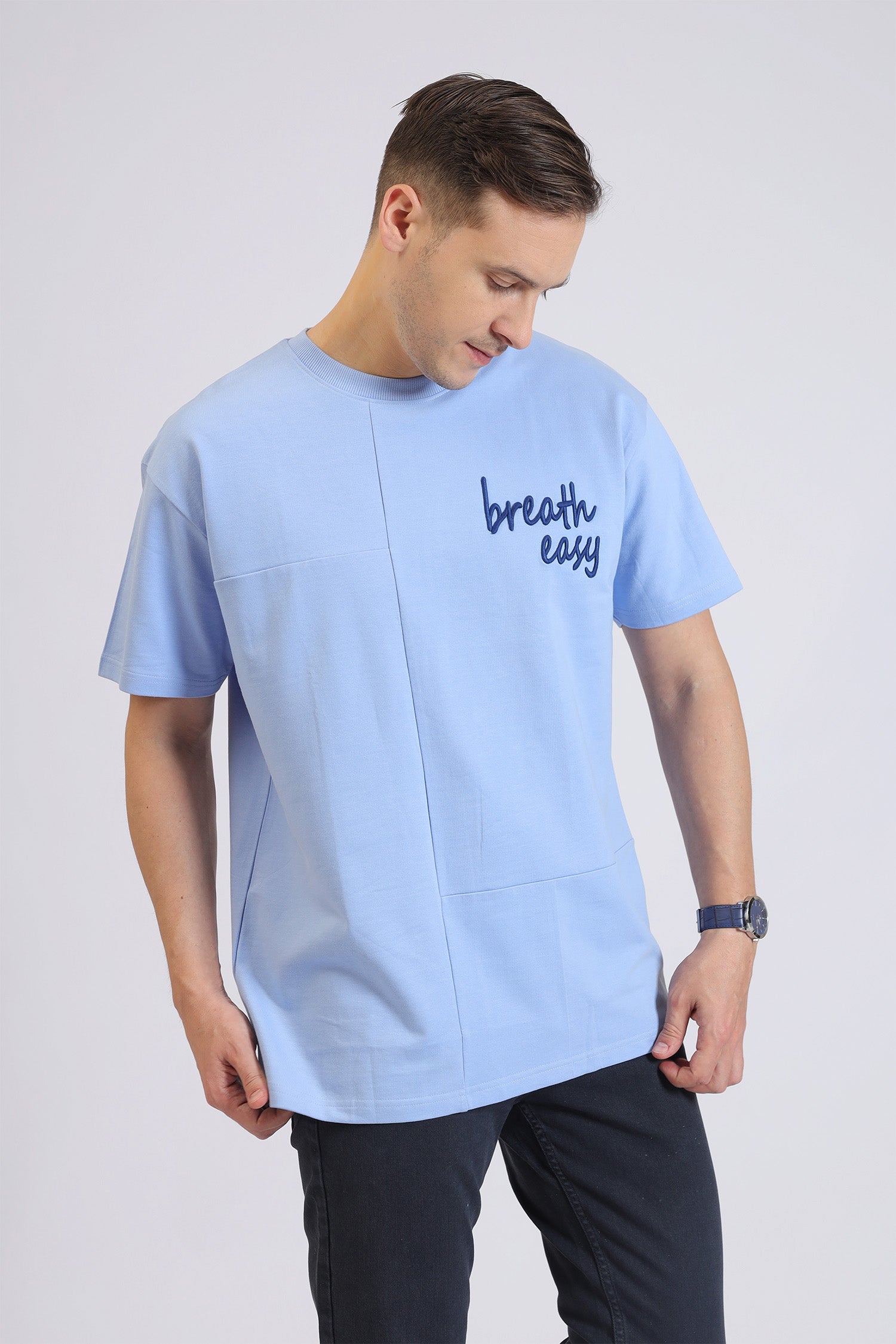 BREATH EASY AIR BLUE T-SHIRT