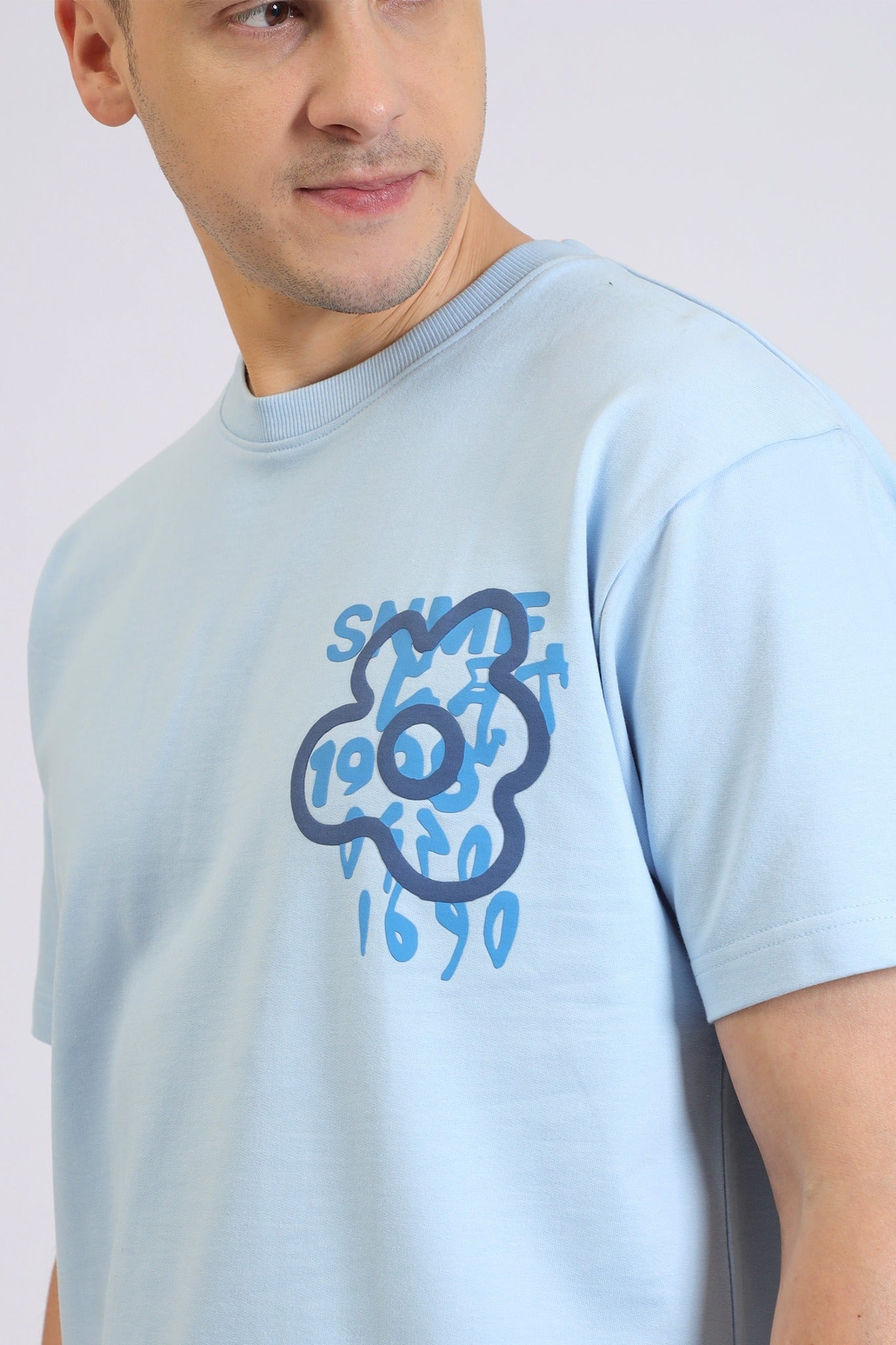 FLOWER PUFF PRINT CO-ORD SET