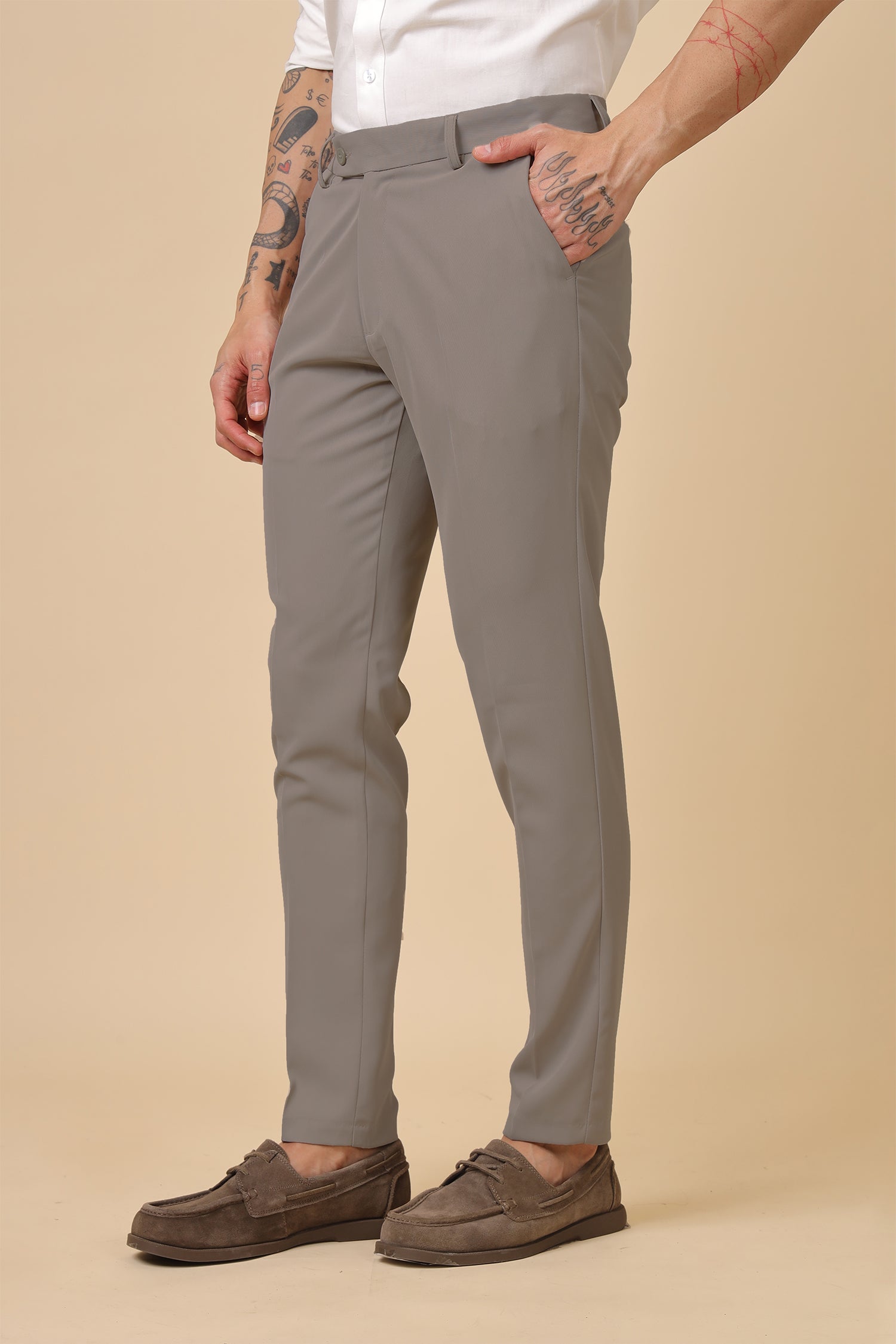 Men’s Classic Dark Green Formal Trousers