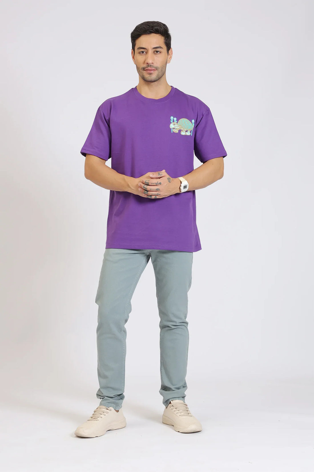 TURTLE PRINT T-SHIRT