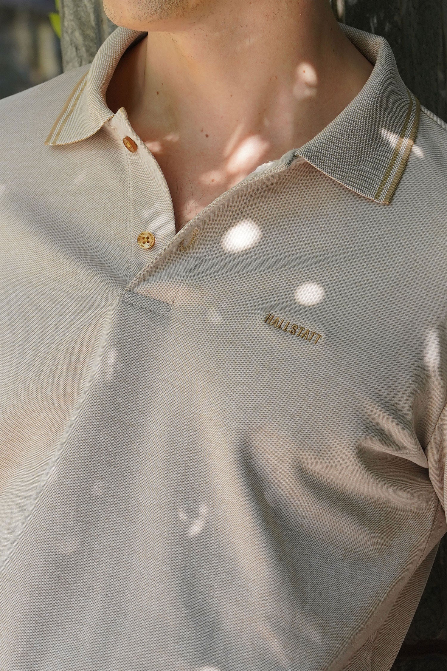 Desert Beige Polo & Olive Cargo Pants – Utility Meets Style