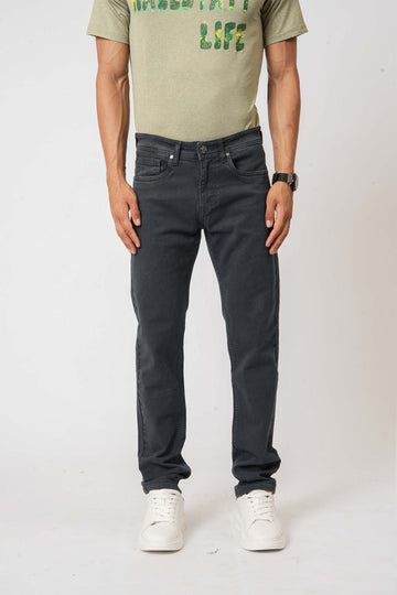 Slim-Fit Navy Jeans by Hallstatt– casual essential in men's clothing