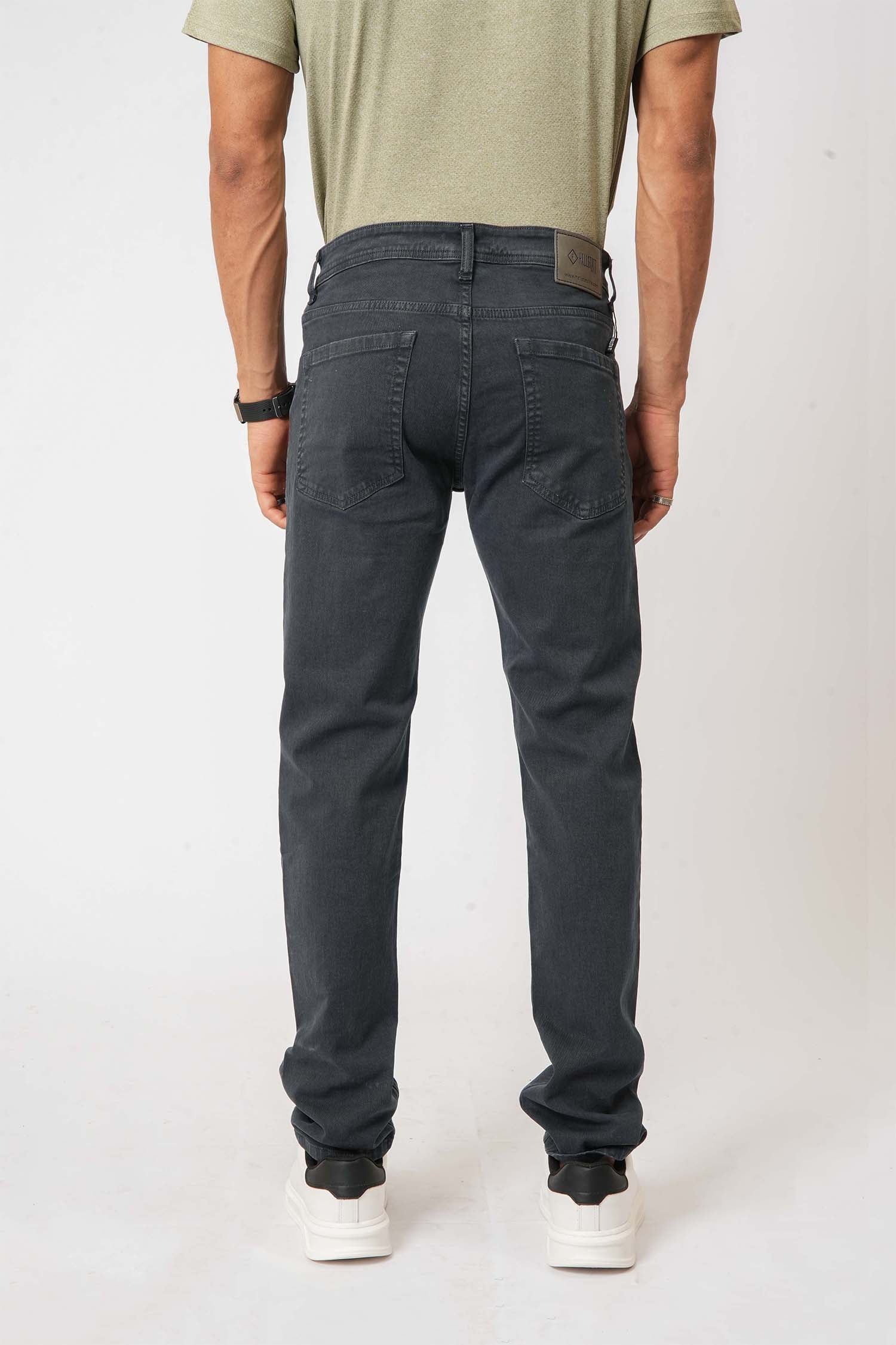 Slim-Fit Navy Jeans by Hallstatt– casual essential in men's clothing