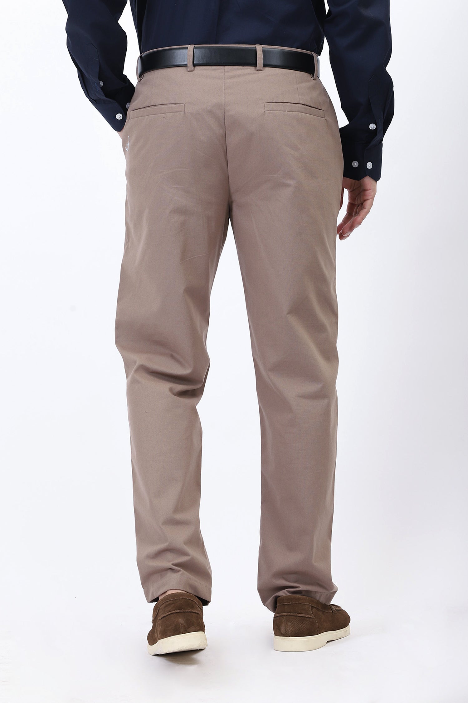 BEIGE RELAXED FIT TROUSER