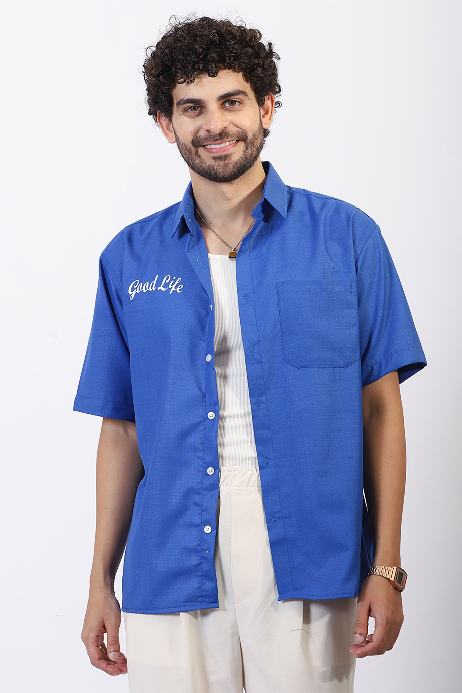 Good Life Blue Shirt