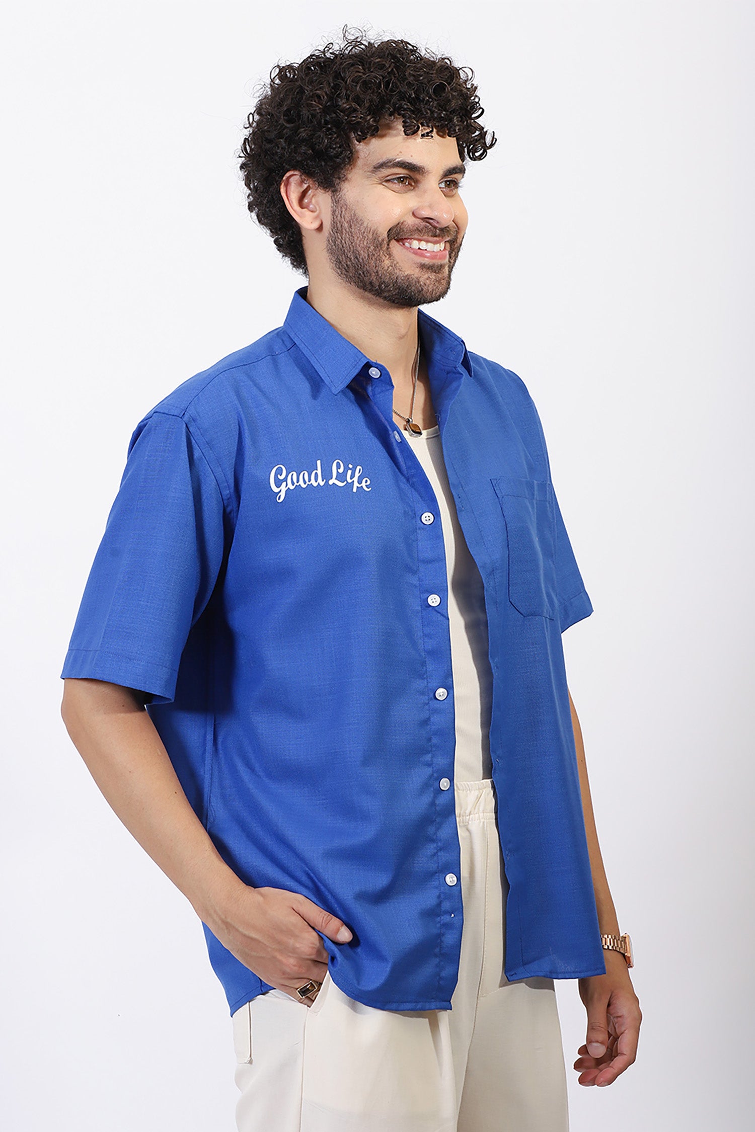 Good Life Blue Shirt