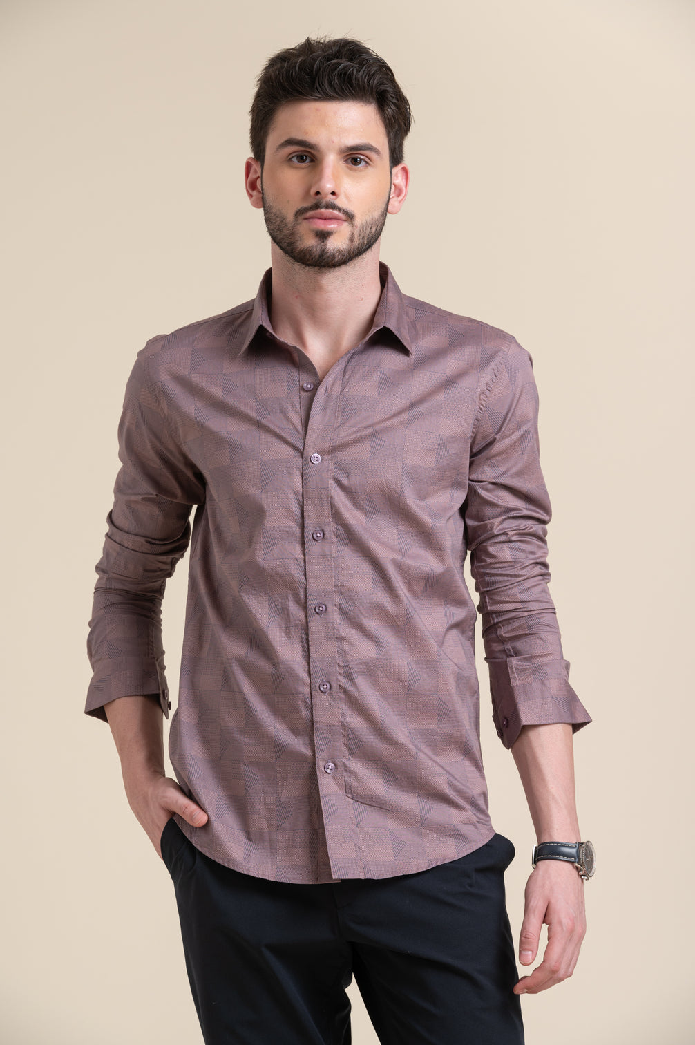 men-casual-shirts-geometric-shape-print-shirt