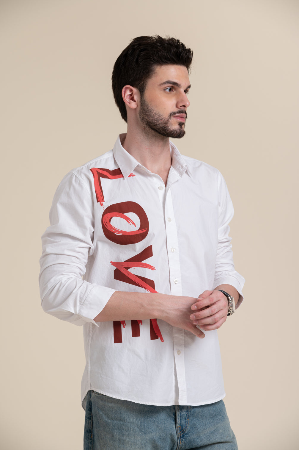 red-love-print-puff-shirt-men-casual-shirt