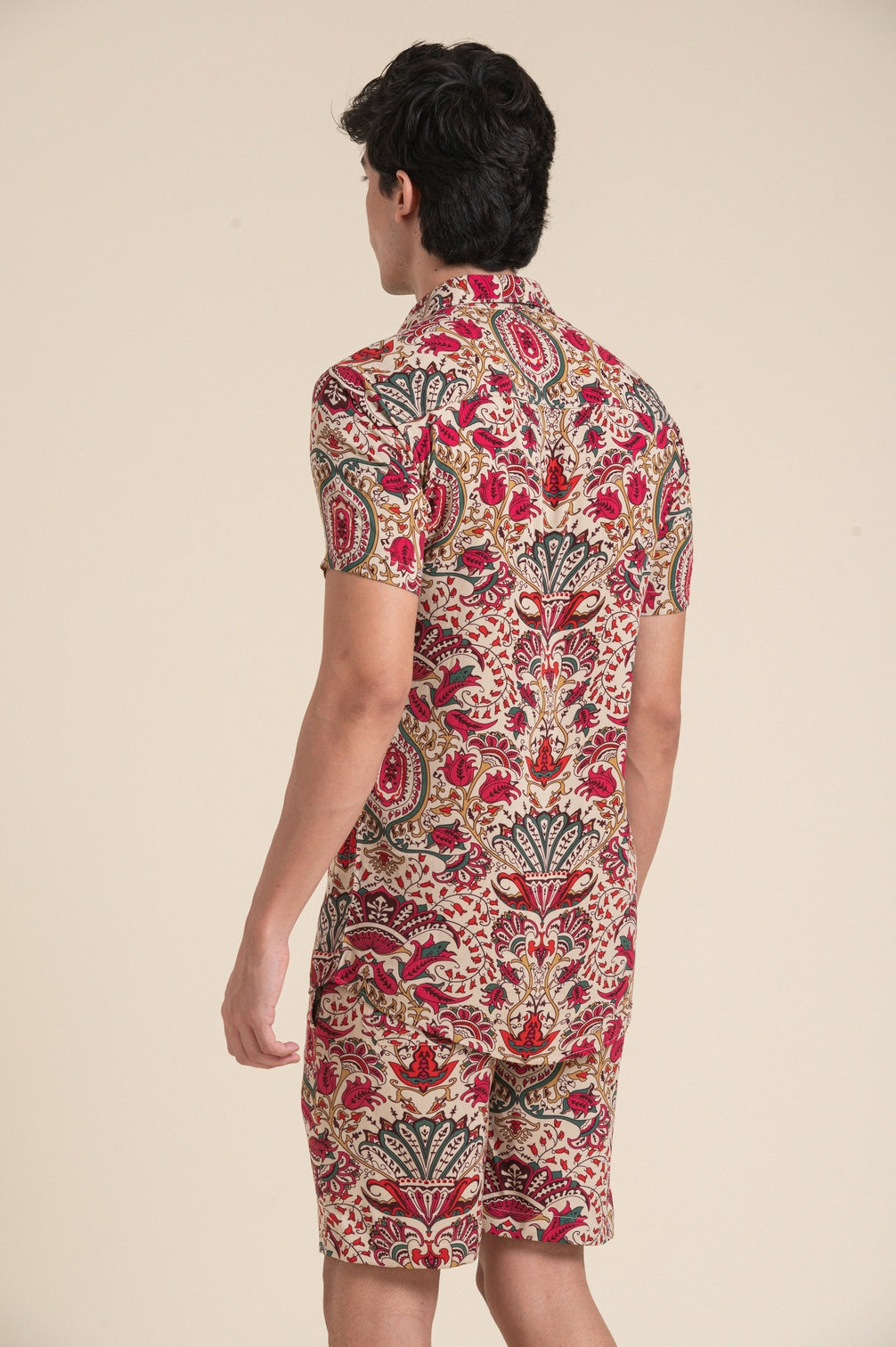 FLORAL PRINTS CORDSET FOR BEACH WEAR