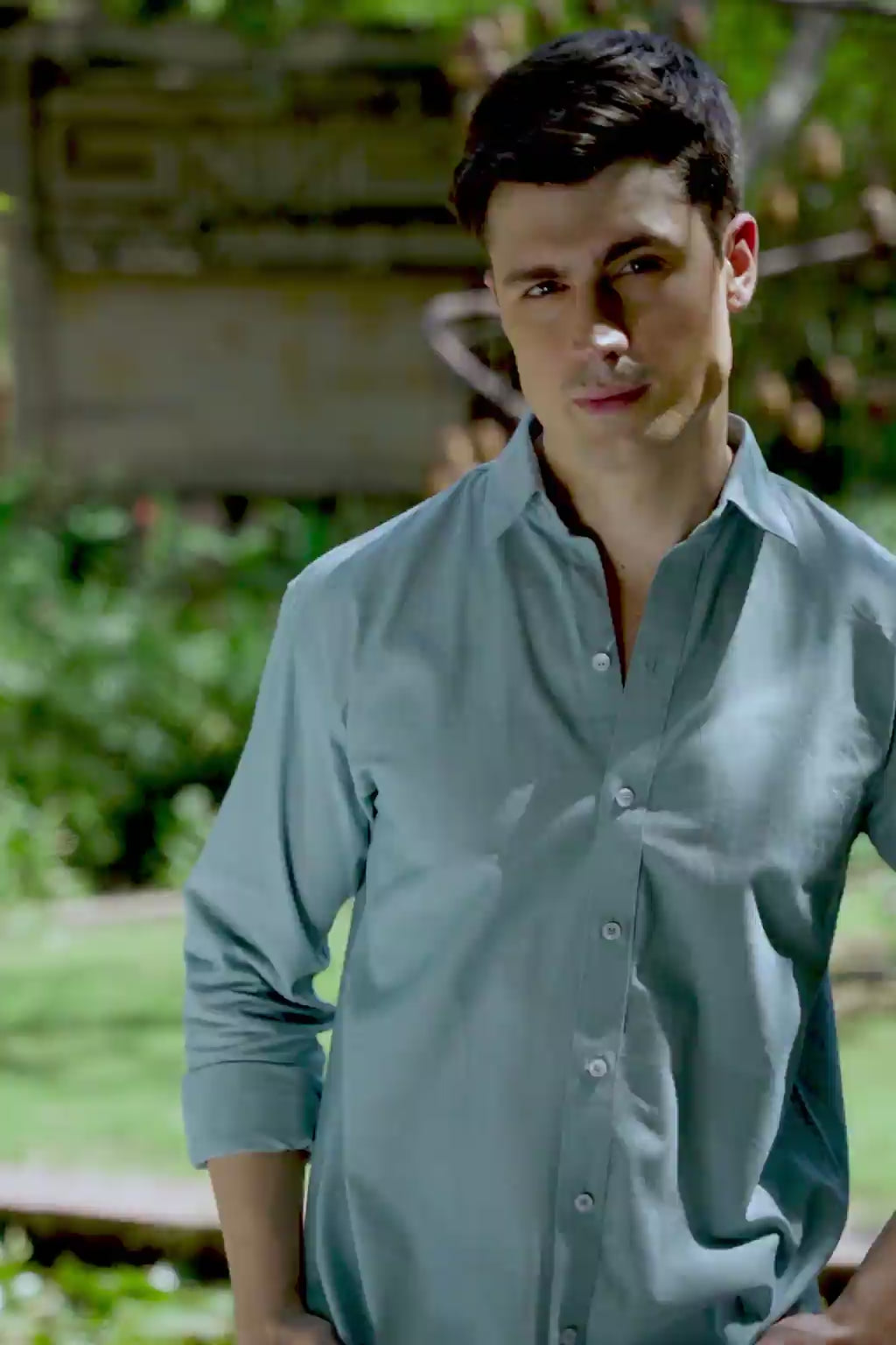 Men'S Classic Sky Oxford Chambray Shirt